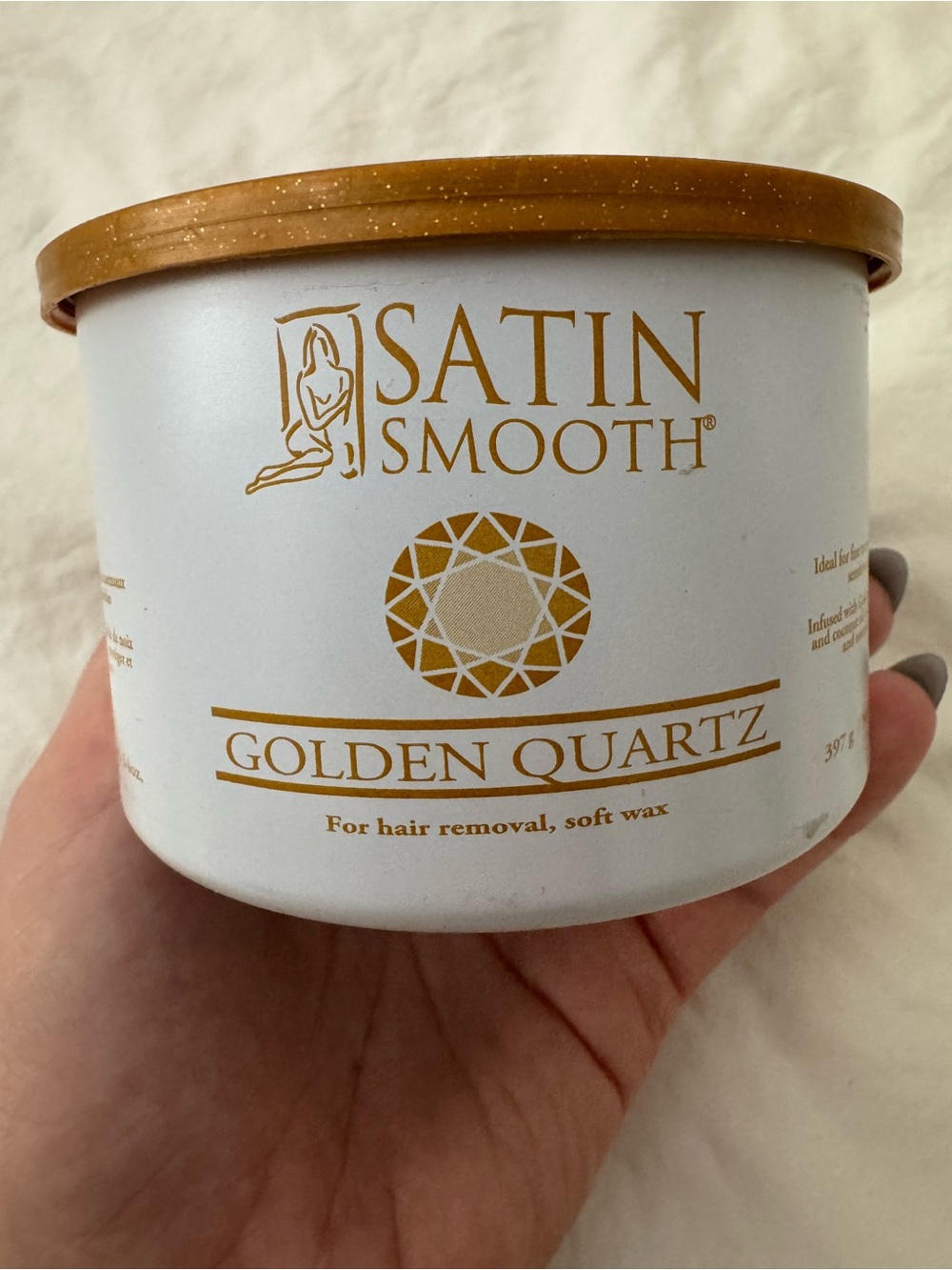 Satin Smooth Golden Quartz Soft Wax